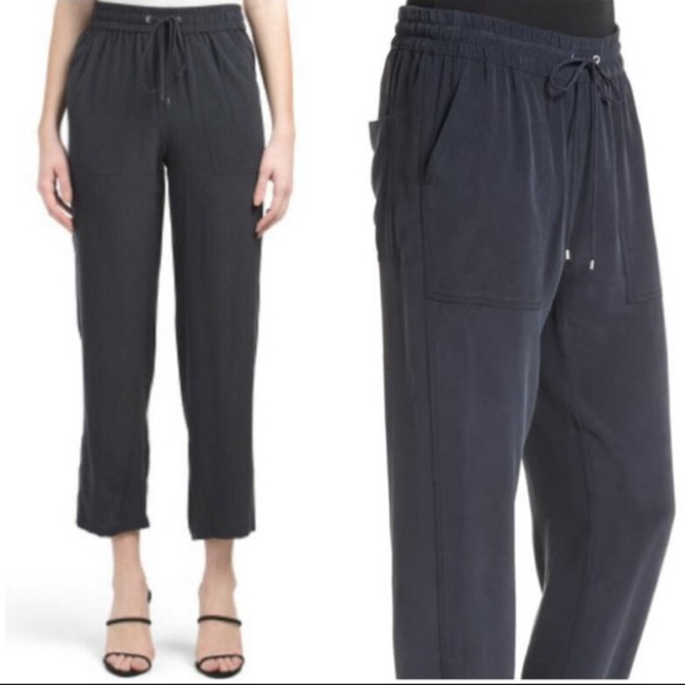 NWT✨THEORY Cortlandt R 100% Silk Pant